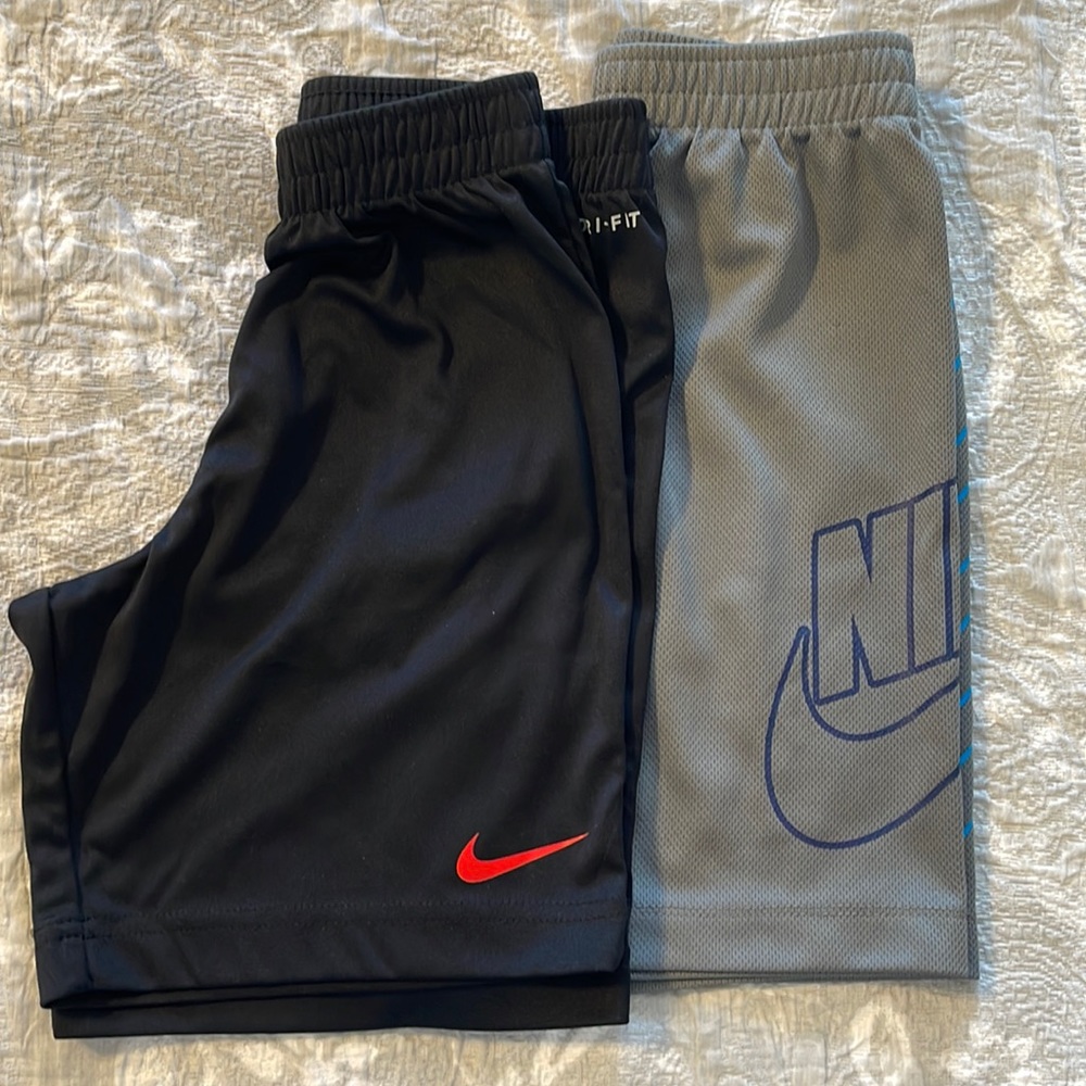 Nike shorts size 7 two pairs